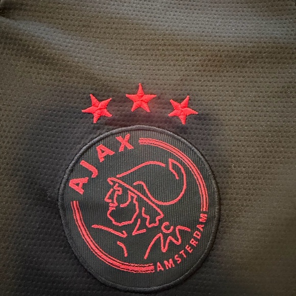 Jax Black Jersey with Red Embroidery - Picture 4 of 13